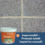 KIT Elastic pentru Reparații Crăpături Beton, Tencuială, Lemn și Plastic – cu Fibră de Sticlă | Monto 750ml - imagine 4