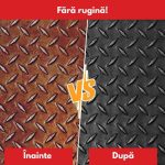 Protectie + Grund + Vopsea, 3in1 tratament ANTIRUGINA pentru suprafetele din Metal, Fier, Otel, Monto 750ml - imagine 4
