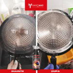 Detergent Funingine si Grasimi Aragaz, Solutie Profesionala pentru curatarea aragazelor, cuptoarelor, gratarelor, petelor de ulei de pe pavaj si piatra, Nanomax - imagine 2