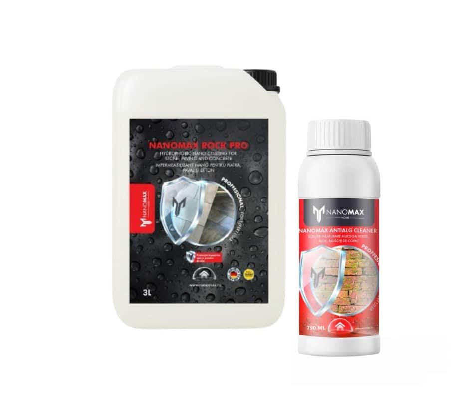 WhatsApp-Image-2026-01-26-at-14.04.13-1-1 KIT Curățare Mucegai Verde & Alge – Pavaj, Piatră, Beton NanoMax Protecție piatră ROCK PRO 3 L + Curățare Mucegai Verde si Alge Piatra/pavaj 750 ml, Nanomax - imagine 1