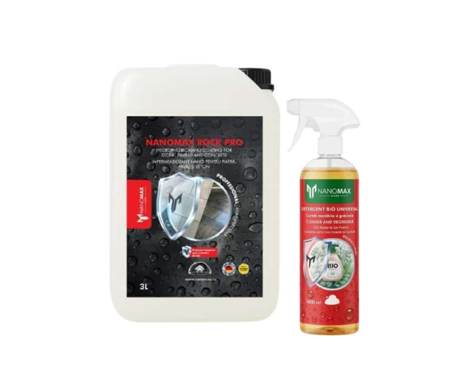 WhatsApp-Image-2026-01-26-at-14.04.13 (1) KIT Protecție Piatra & Pavaj – Efect Natural Hidrofob NanoMax Protecție piatră ROCK PRO Efect Natural, 3 L + Detergent universal BIO CLEANER piatră/pavaj 1, NanoMax - imagine 1