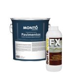 KIT Pentru ANTIMacinarea Betonului – Pavaj & Beton & Protecție Sigilant protecție efect umed 4 L+ Stabilizator pentru degradare sau macinare beton SurfaPore FX WB 1L + Trafalet, NanoMax