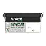 Vopsea ECOLOGICA PREMIUM pentru pereți și tavane, mortar de ciment, beton si cărămidă de interior, Monto, 4L