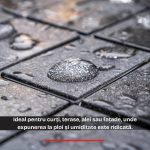 Impermeabilizant NanoMax ROCK PRO 3L – Protectie hidrofoba & oleofoba pe baza de apa pentru piatra, pavaj, beton, lemn si textile - imagine 2