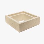 Boltar din beton pentru gard Star Stone Venus Block 30x30x10 cm, smoke