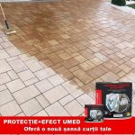 Sigilant Poliuretanic Beton, efect Lucios/Satinat, Protectie pentru piatra, pavaj, NanoMax - imagine 2